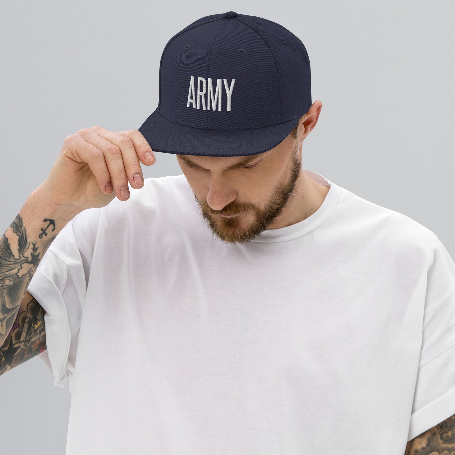 Embroidered Careers Cap: ARMY