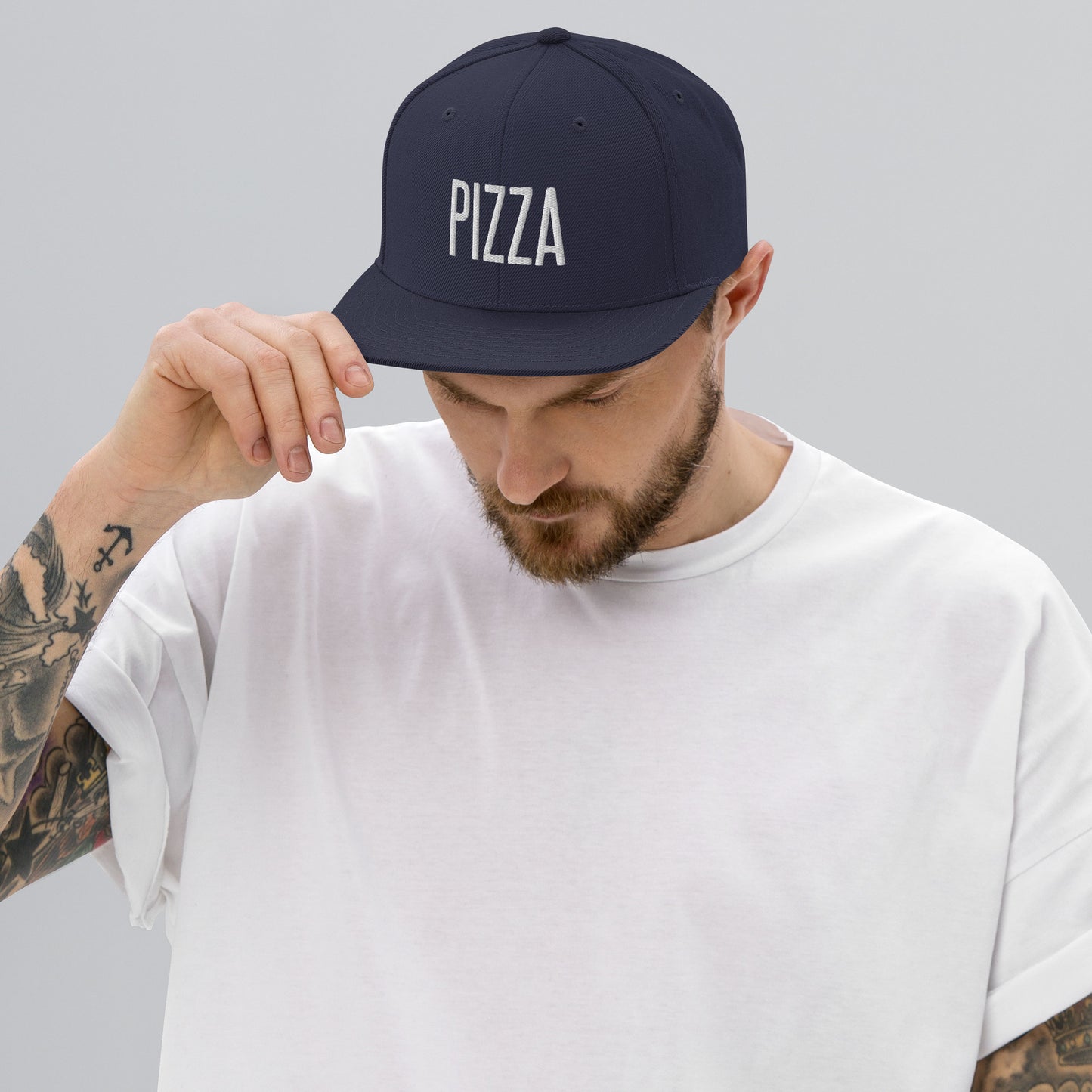 Embroidered Careers Cap: PIZZA