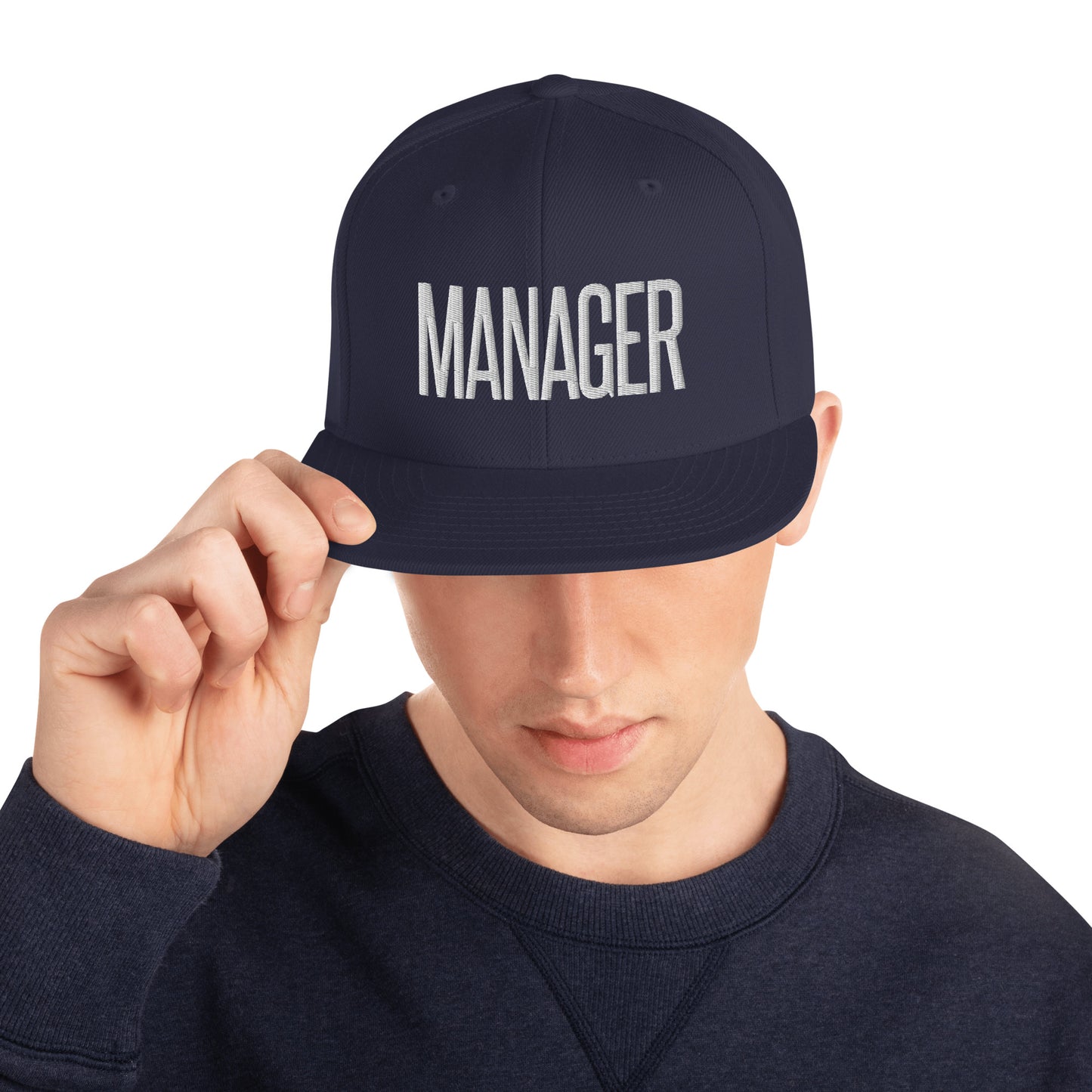 Embroidered Careers Cap: MANAGER