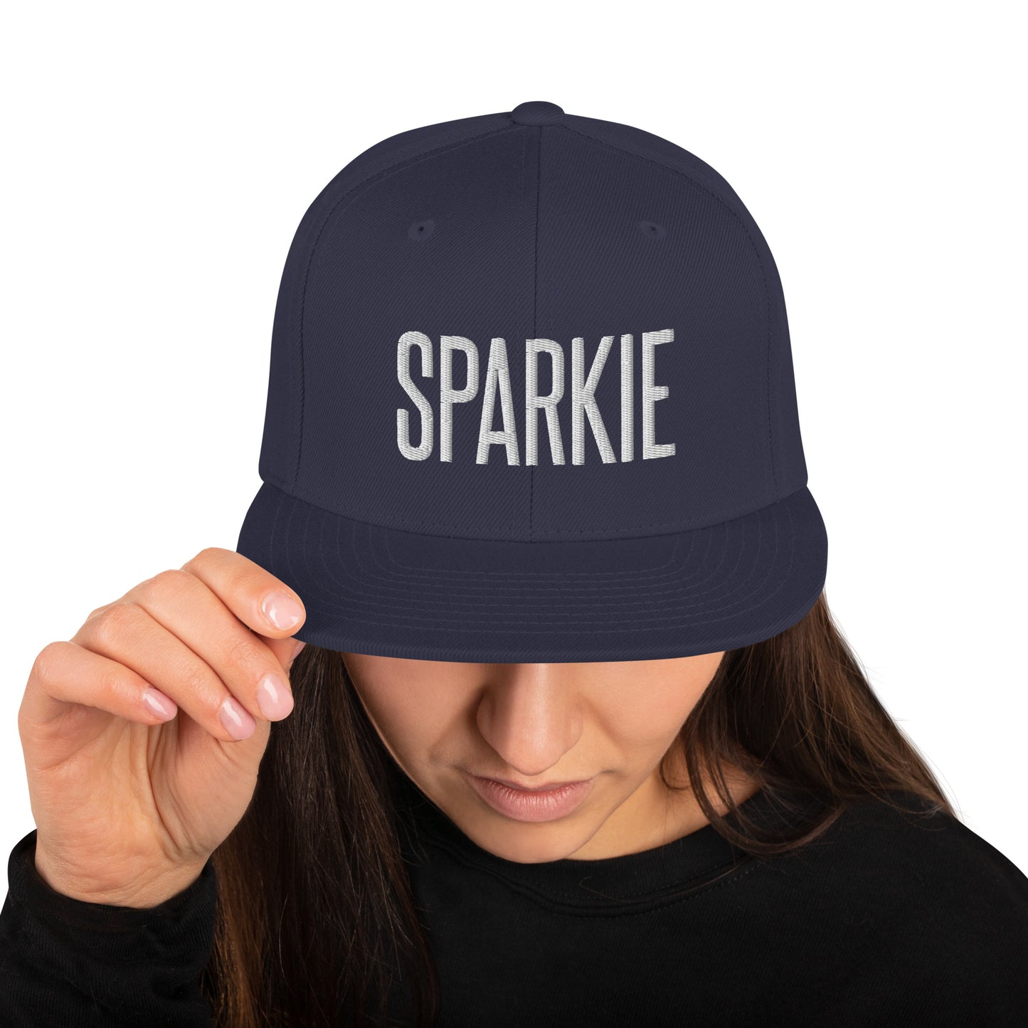 Embroidered Careers Cap: SPARKIE