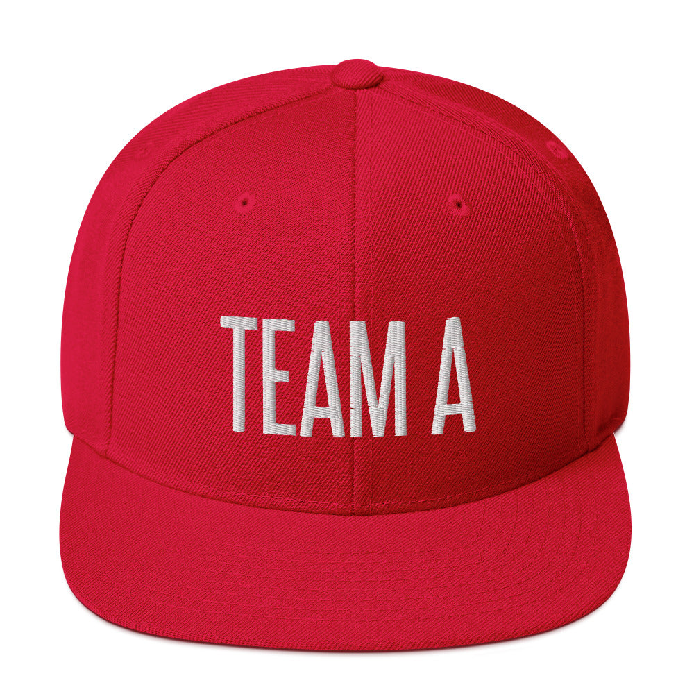 Embroidered Careers Cap: TEAM A