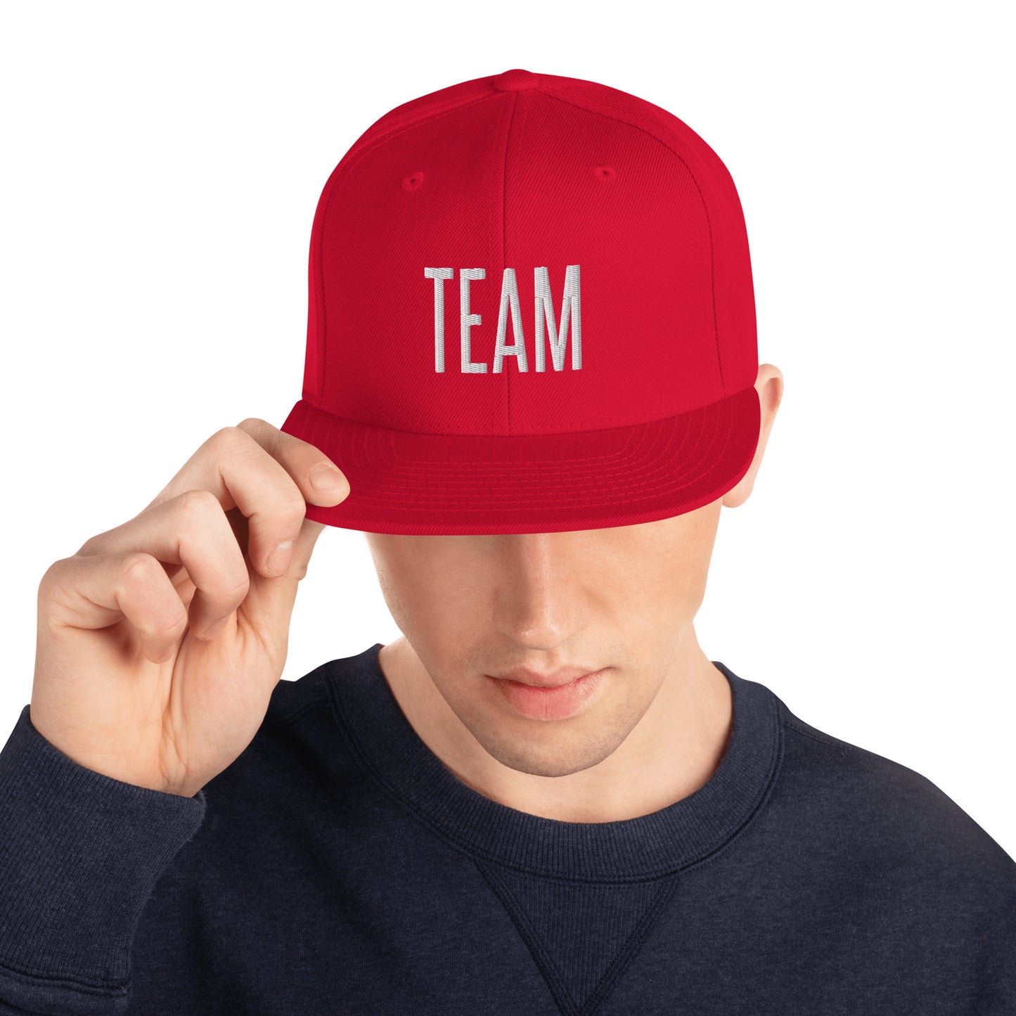 Embroidered Careers Cap: TEAM