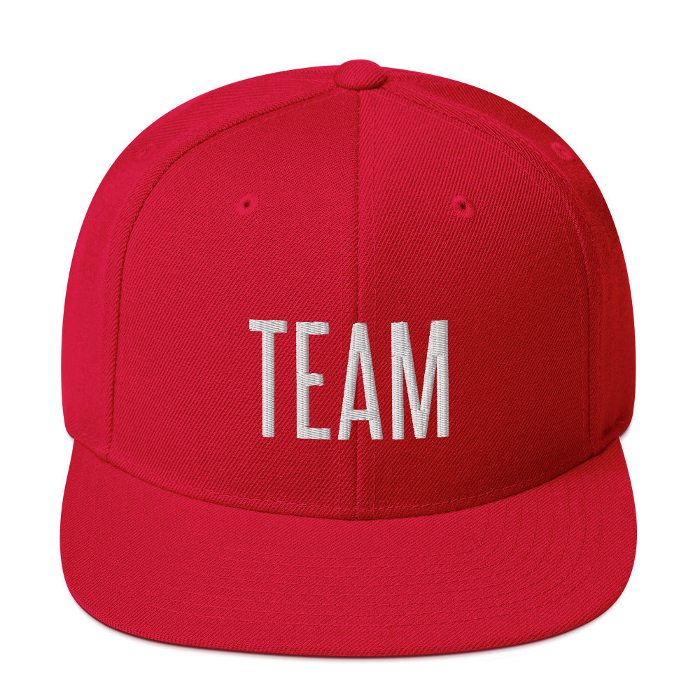 Embroidered Careers Cap: TEAM