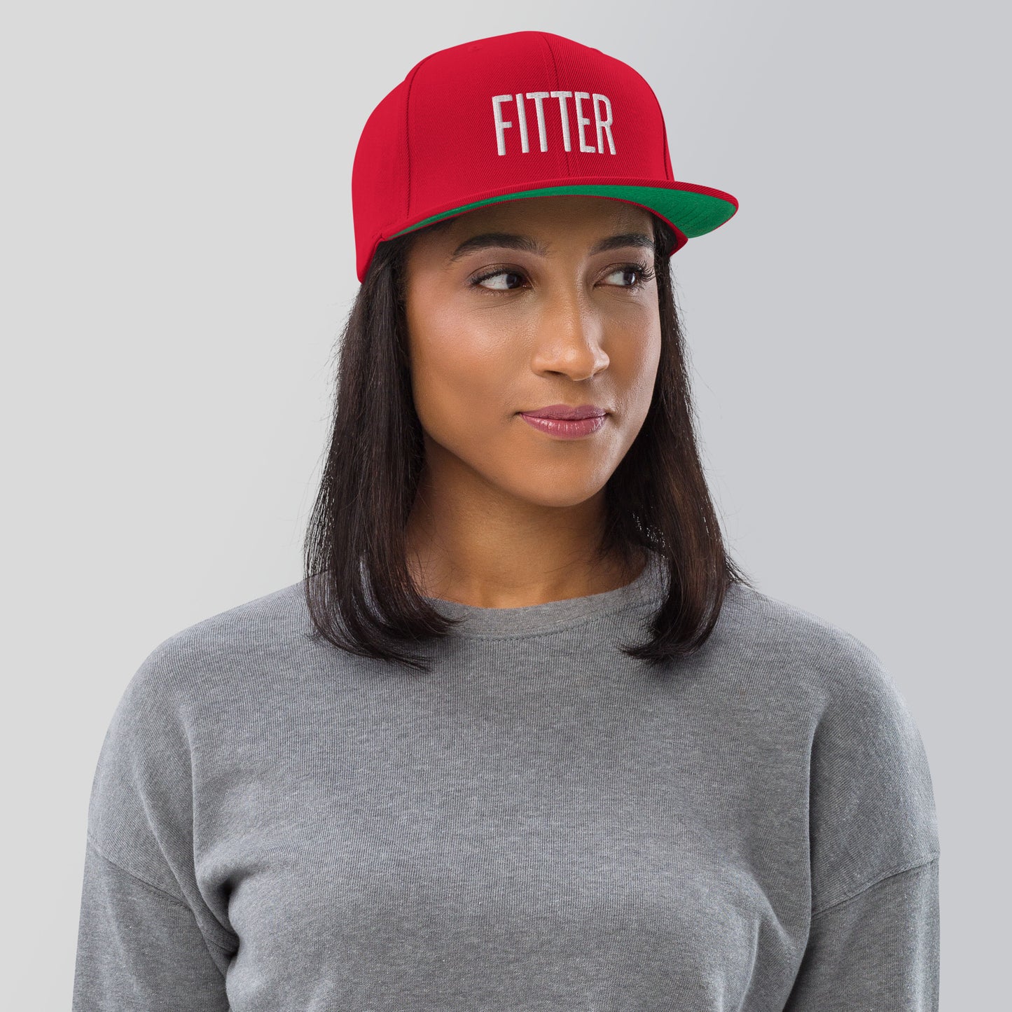 Embroidered Careers Cap: FITTER