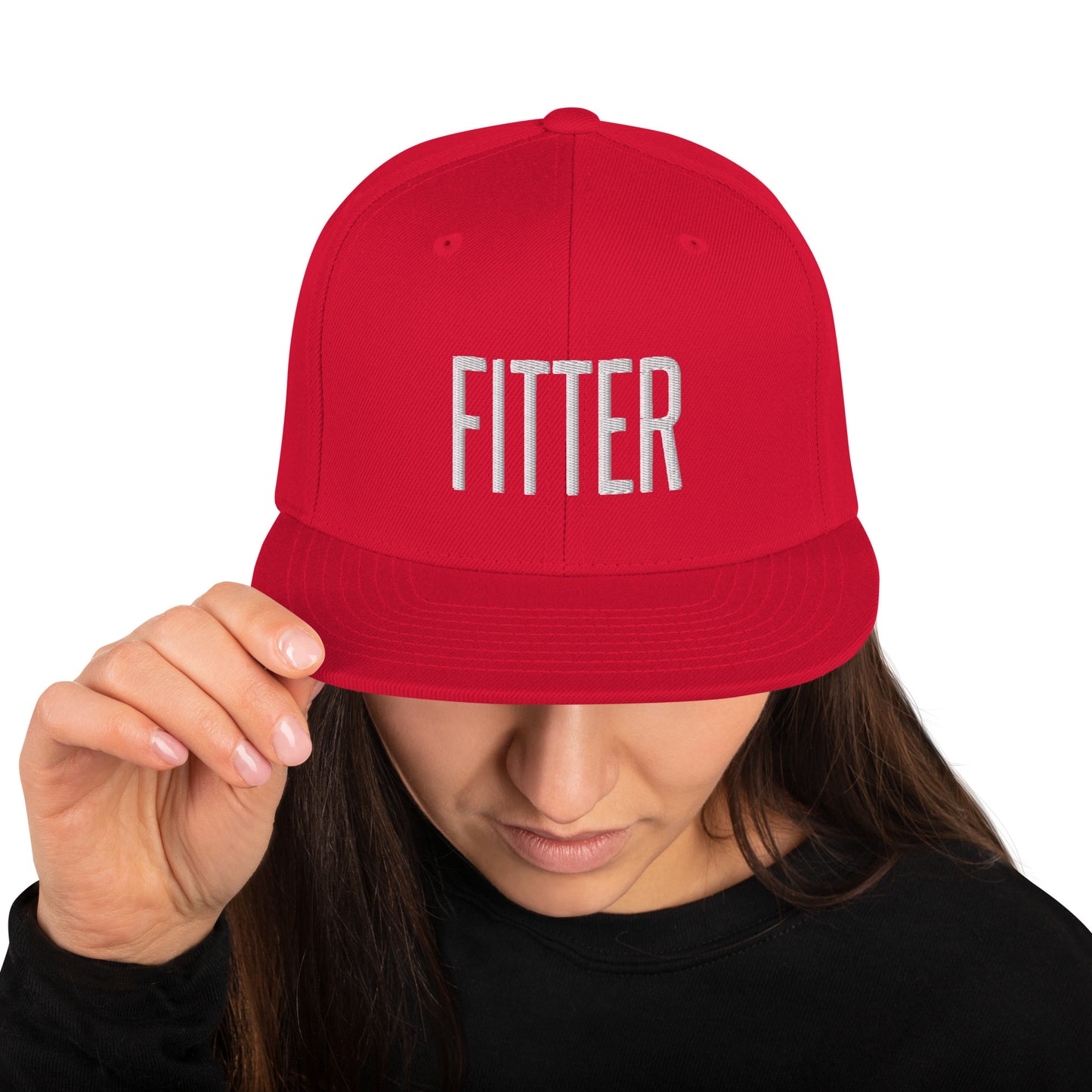 Embroidered Careers Cap: FITTER