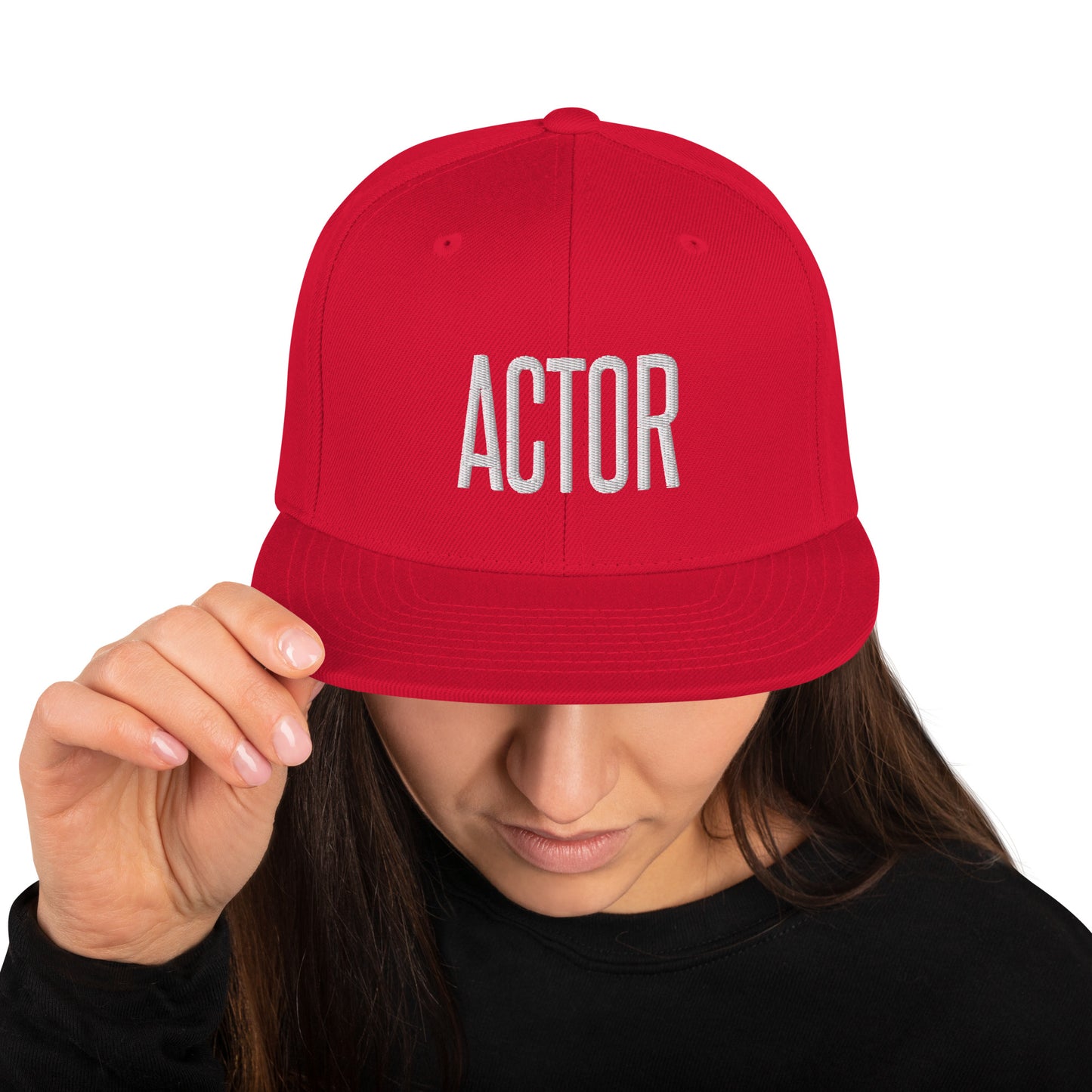 Embroidered Careers Cap: ACTOR