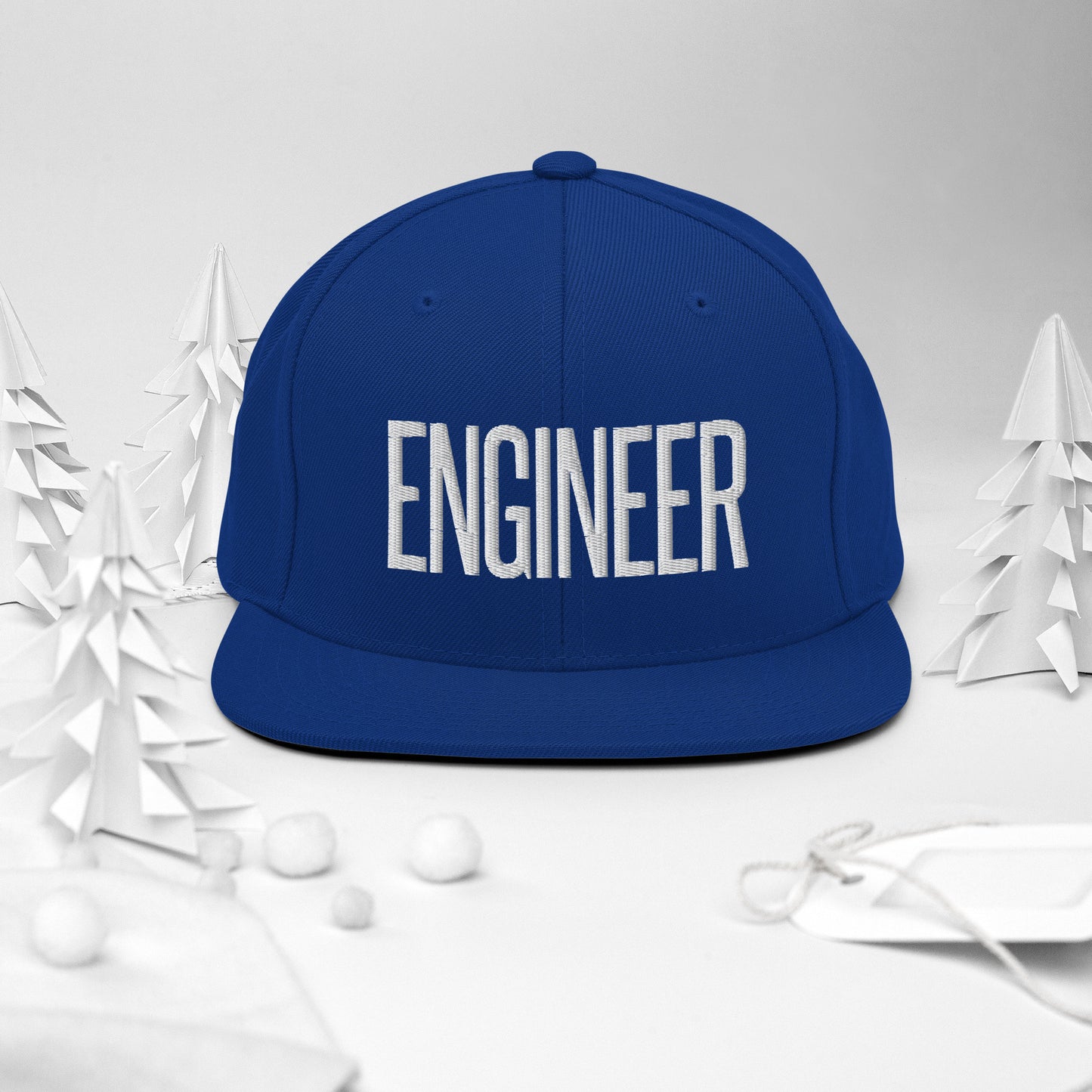 Embroidered Careers Cap: ENGINEER