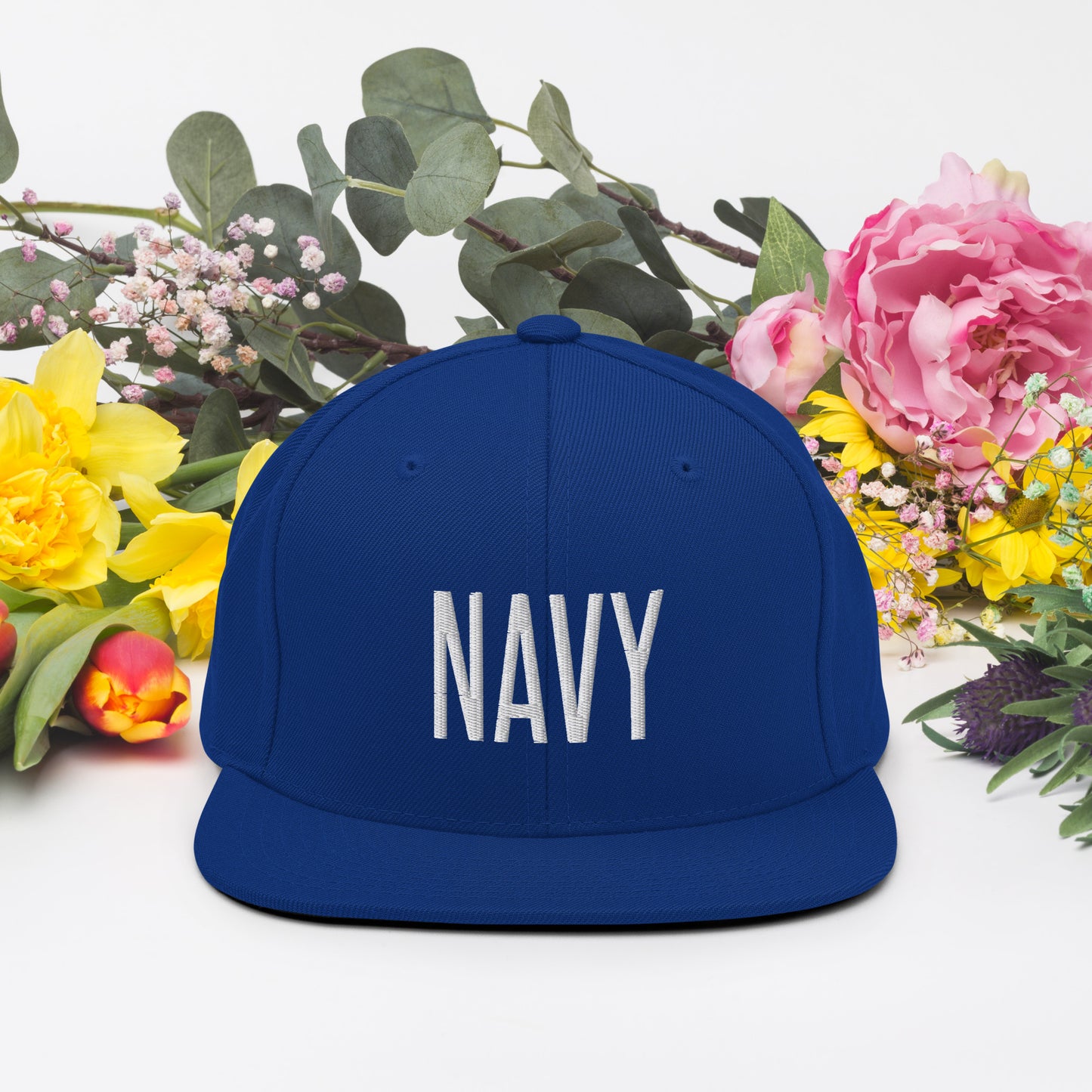 Embroidered Careers Cap: NAVY