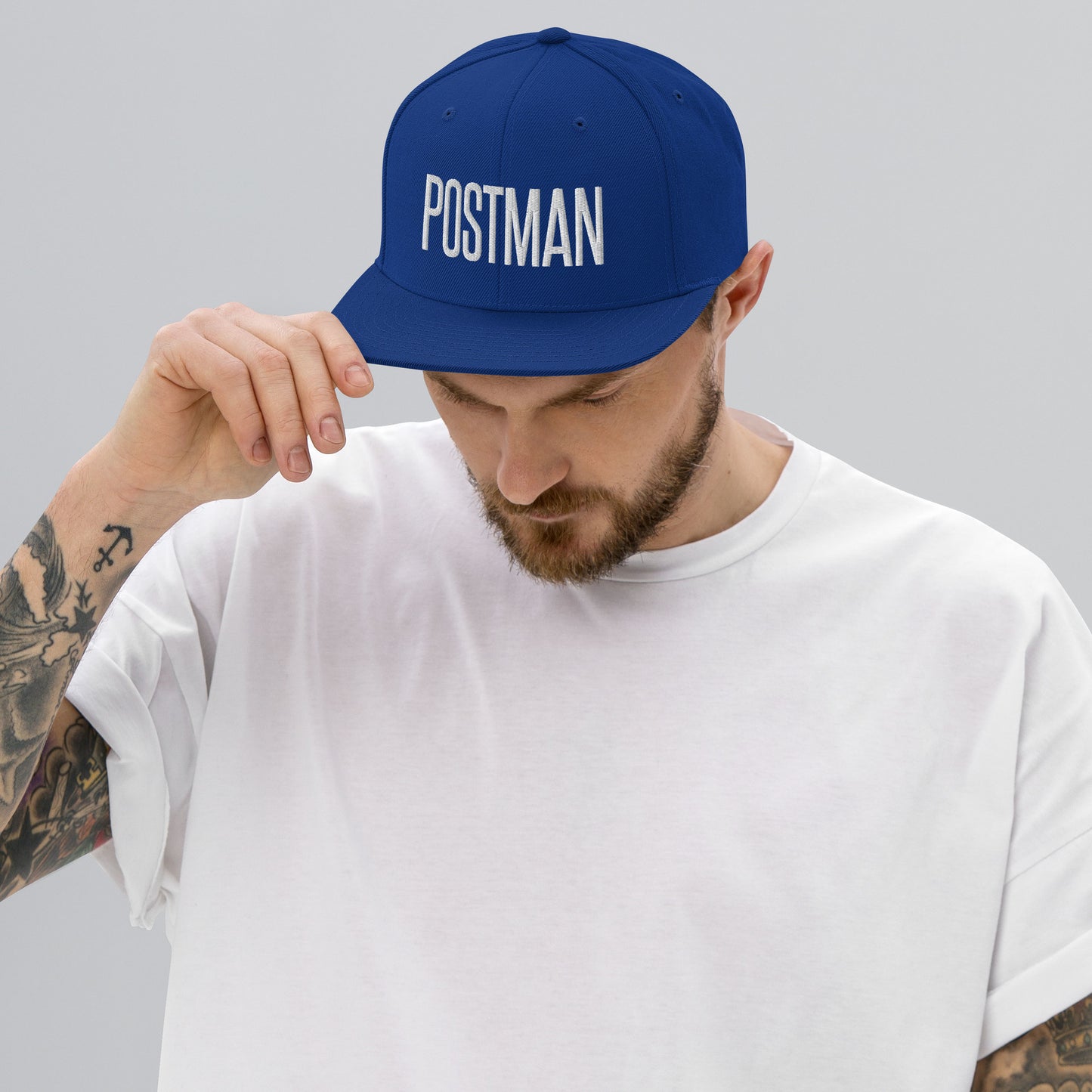 Embroidered Careers Cap: POSTMAN