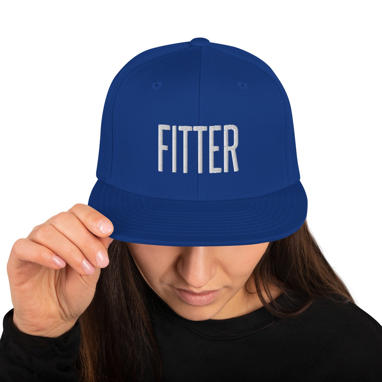 Embroidered Careers Cap: FITTER