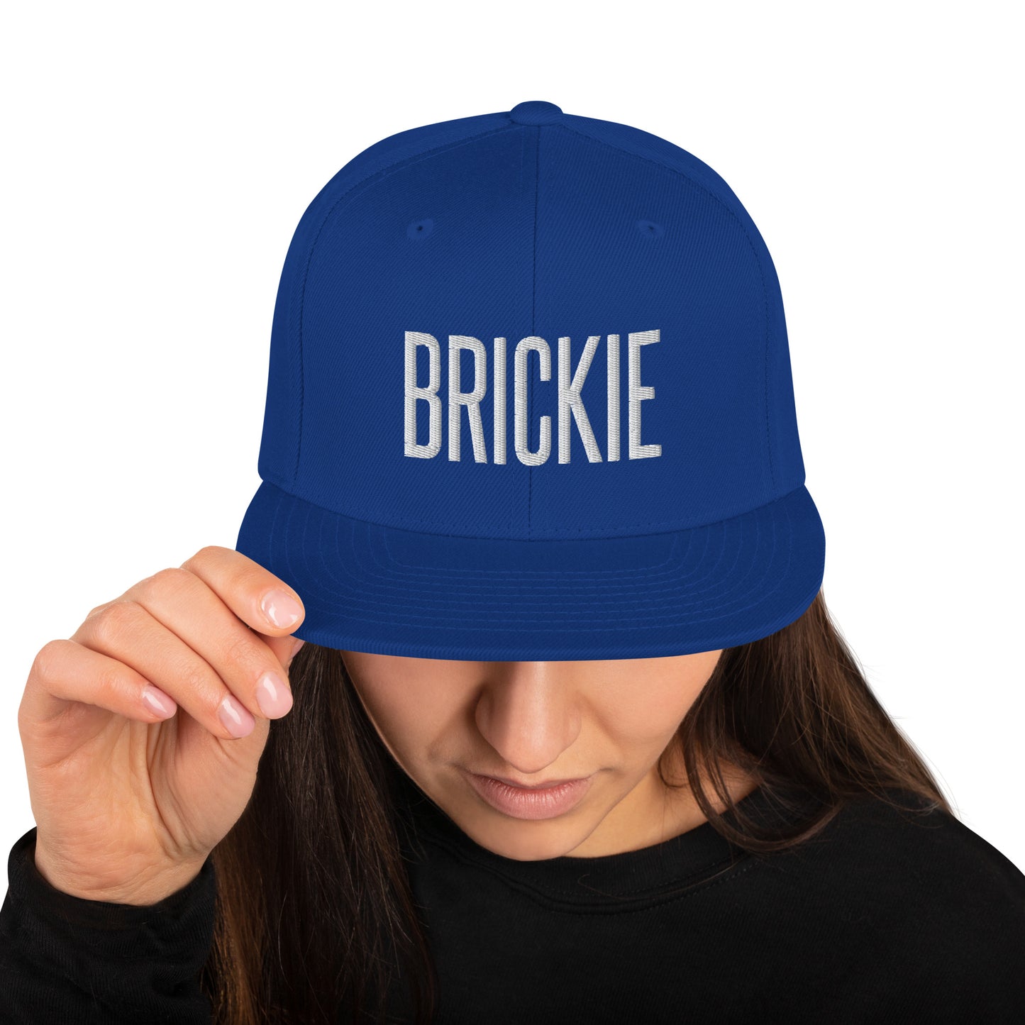 Embroidered Careers Cap: BRICKIE