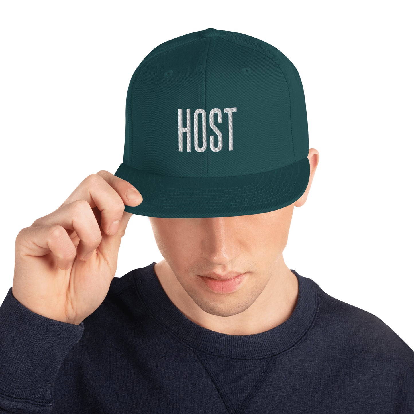 Embroidered Careers Cap: HOST