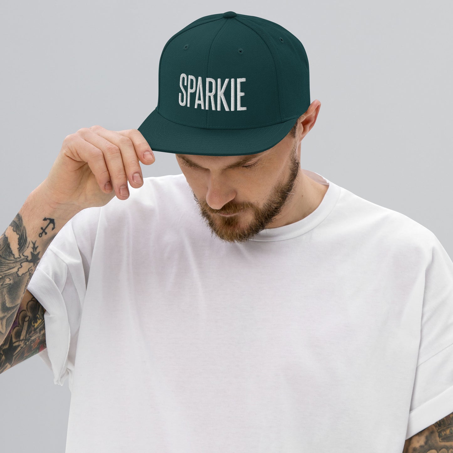 Embroidered Careers Cap: SPARKIE