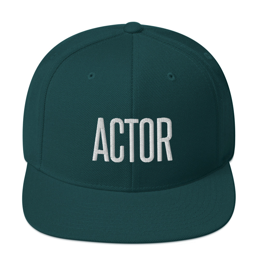 Embroidered Careers Cap: ACTOR