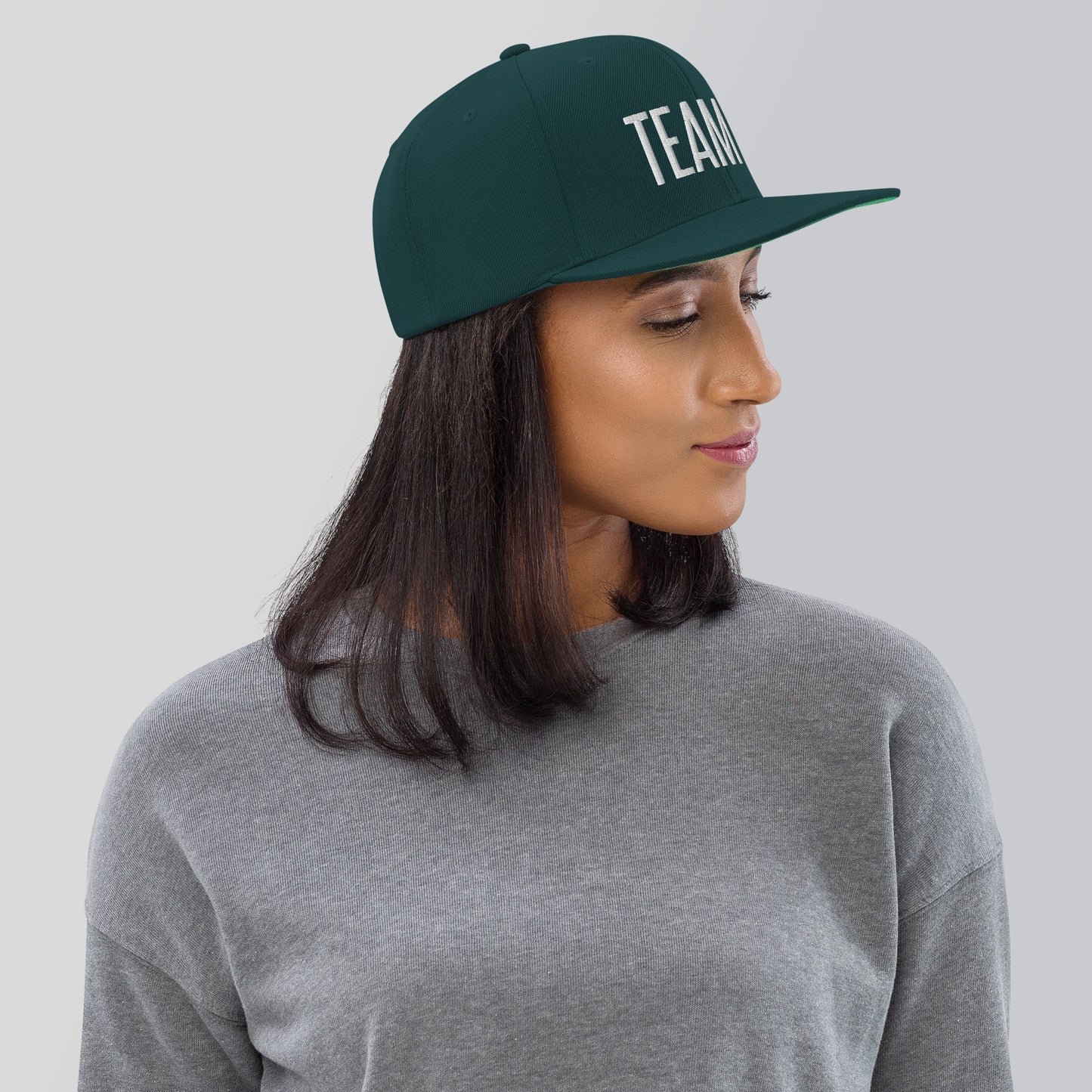 Embroidered Careers Cap: TEAM A