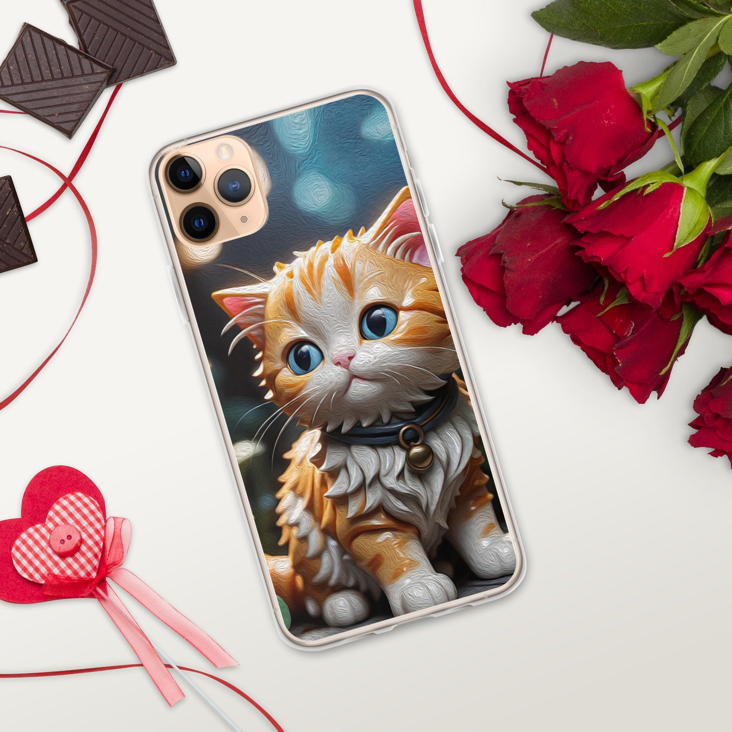 Phone Case: Kitty Kat Klear Kase for iPhone®