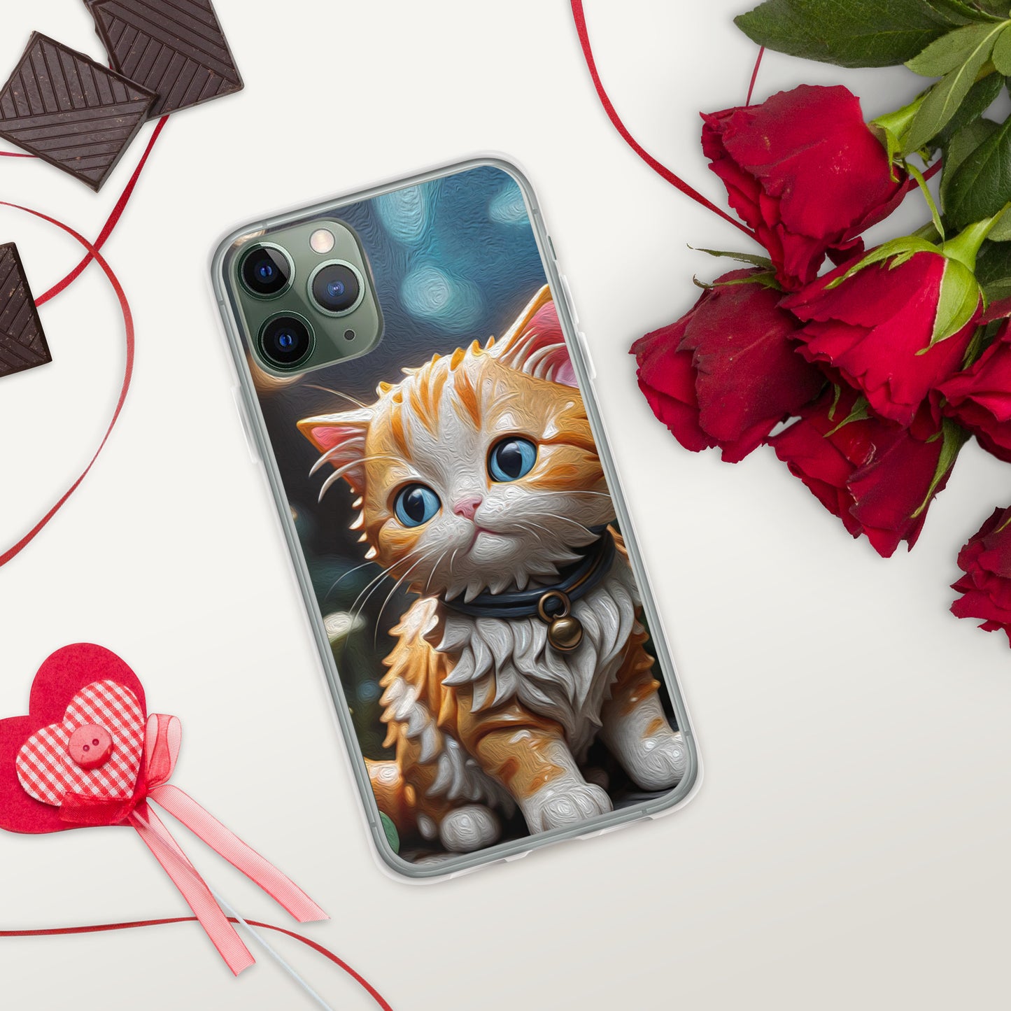 Phone Case: Kitty Kat Klear Kase for iPhone®