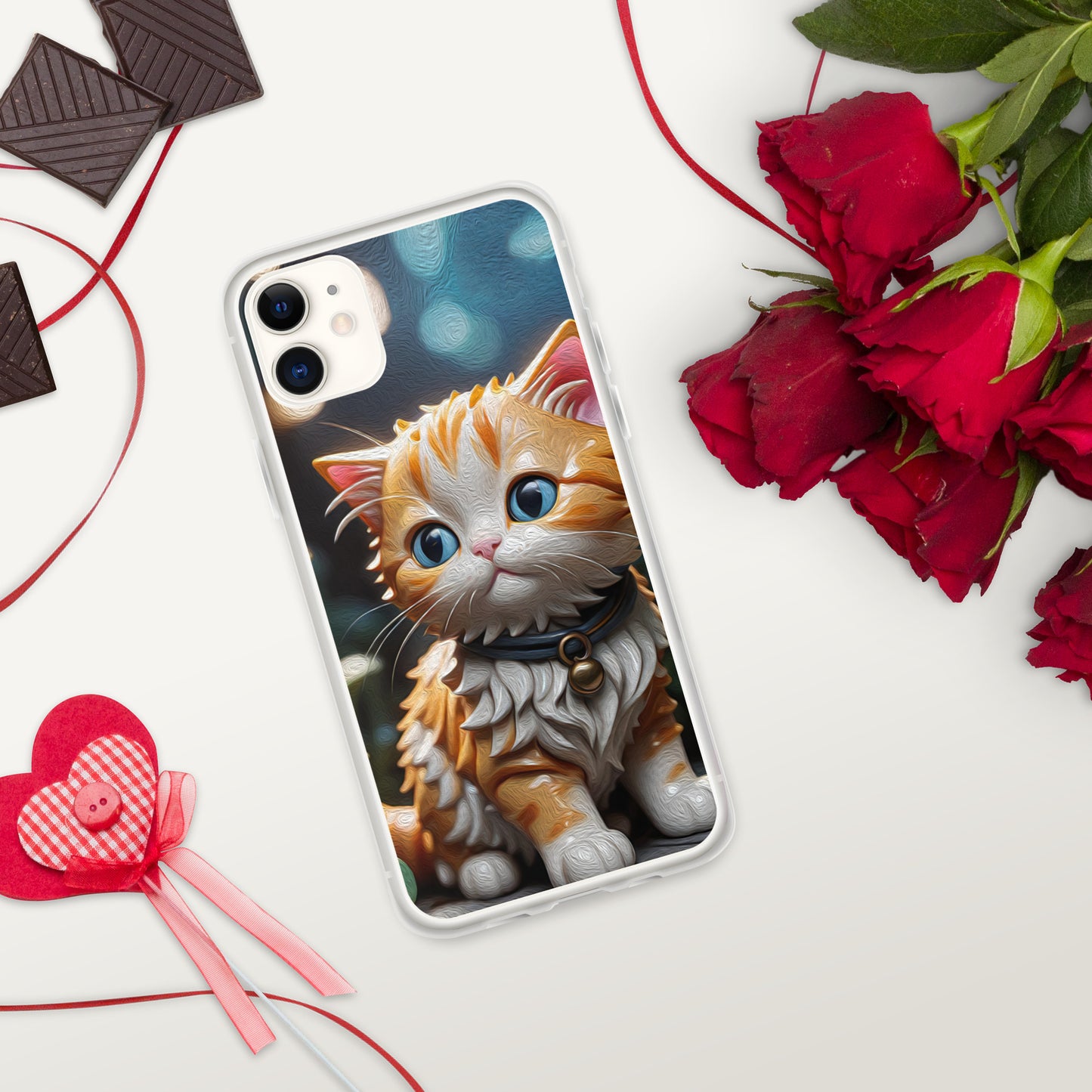 Phone Case: Kitty Kat Klear Kase for iPhone®