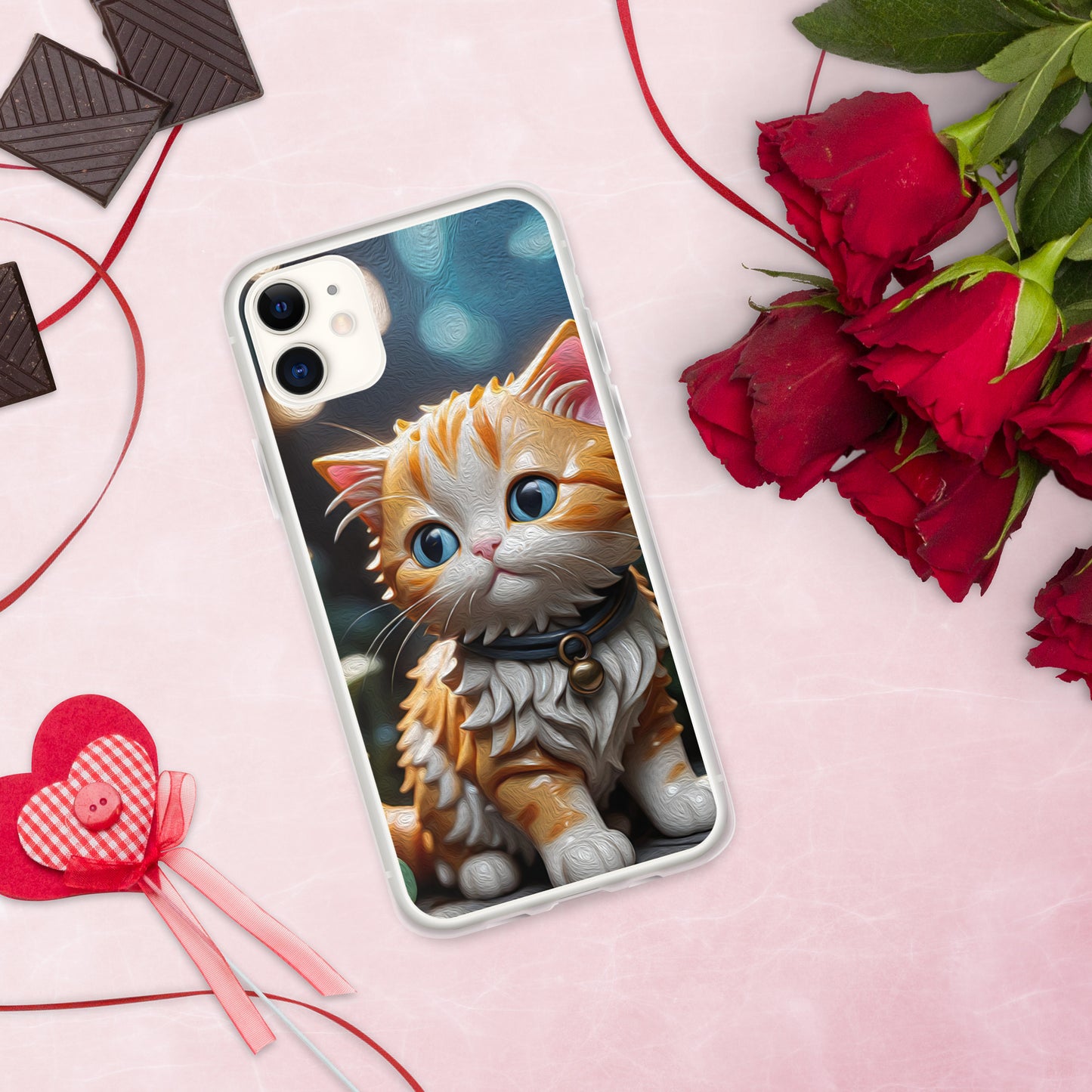 Phone Case: Kitty Kat Klear Kase for iPhone®