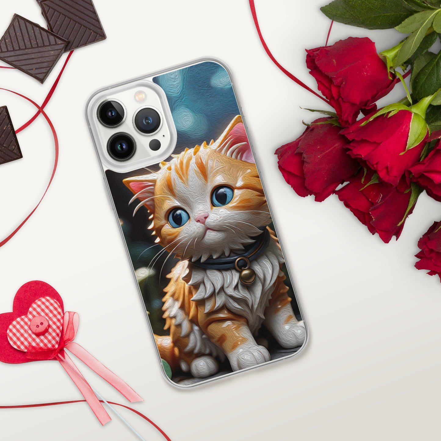 Phone Case: Kitty Kat Klear Kase for iPhone®