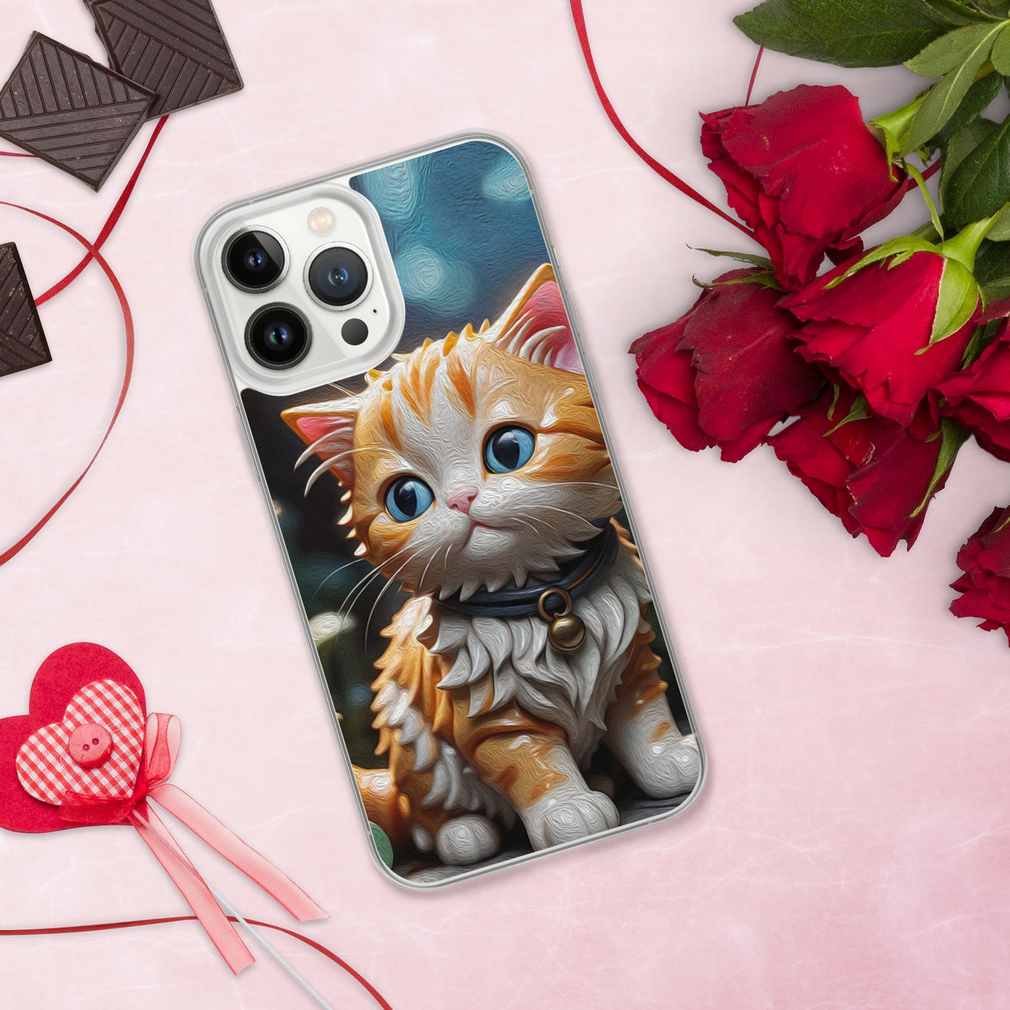 Phone Case: Kitty Kat Klear Kase for iPhone®