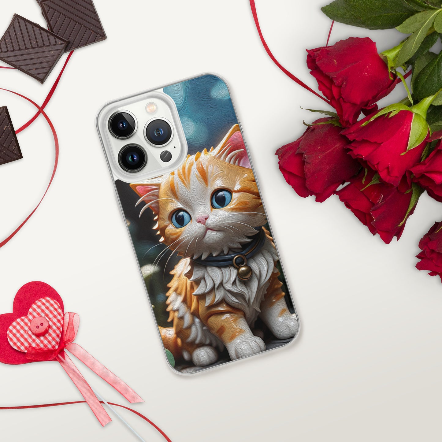 Phone Case: Kitty Kat Klear Kase for iPhone®