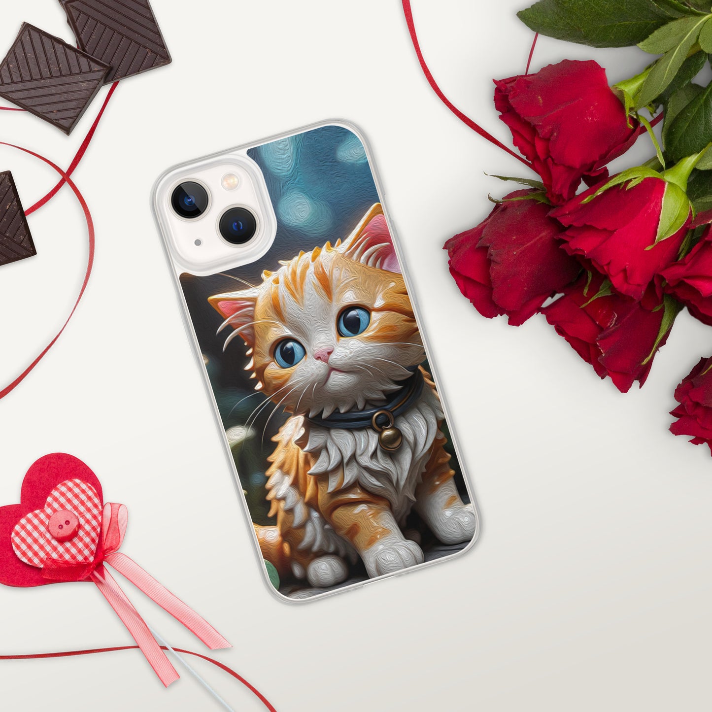 Phone Case: Kitty Kat Klear Kase for iPhone®