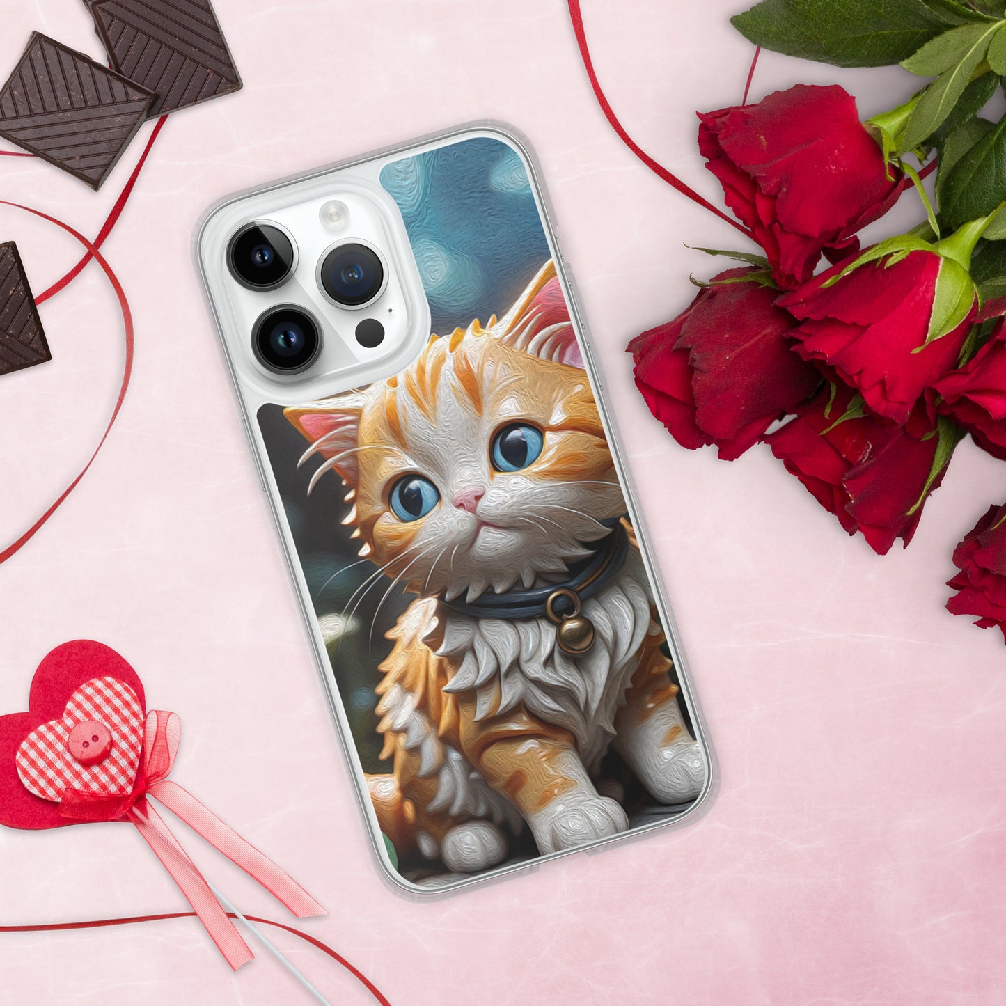 Phone Case: Kitty Kat Klear Kase for iPhone®