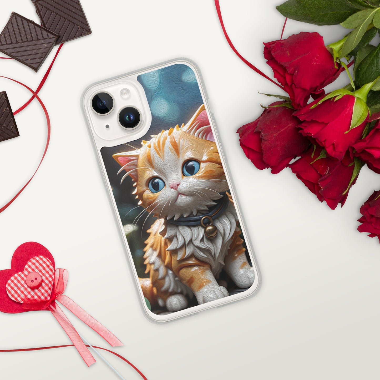 Phone Case: Kitty Kat Klear Kase for iPhone®