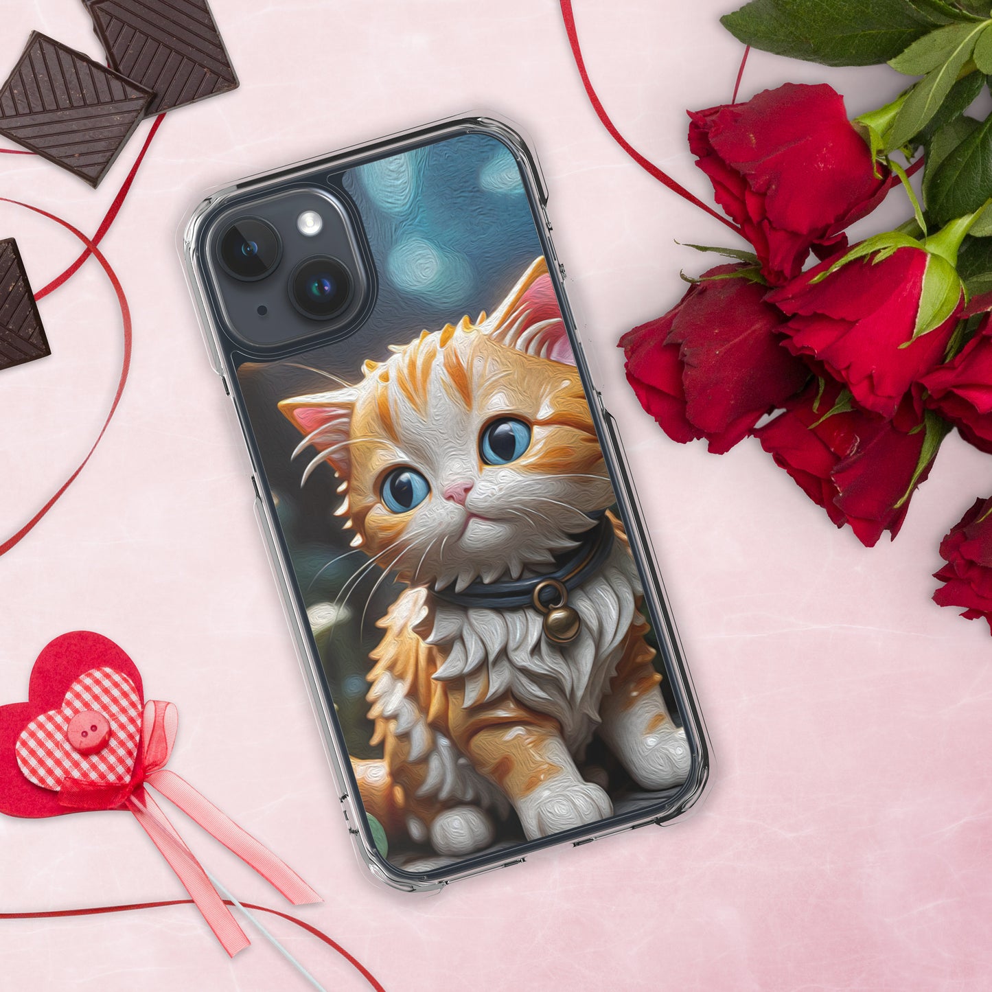 Phone Case: Kitty Kat Klear Kase for iPhone®