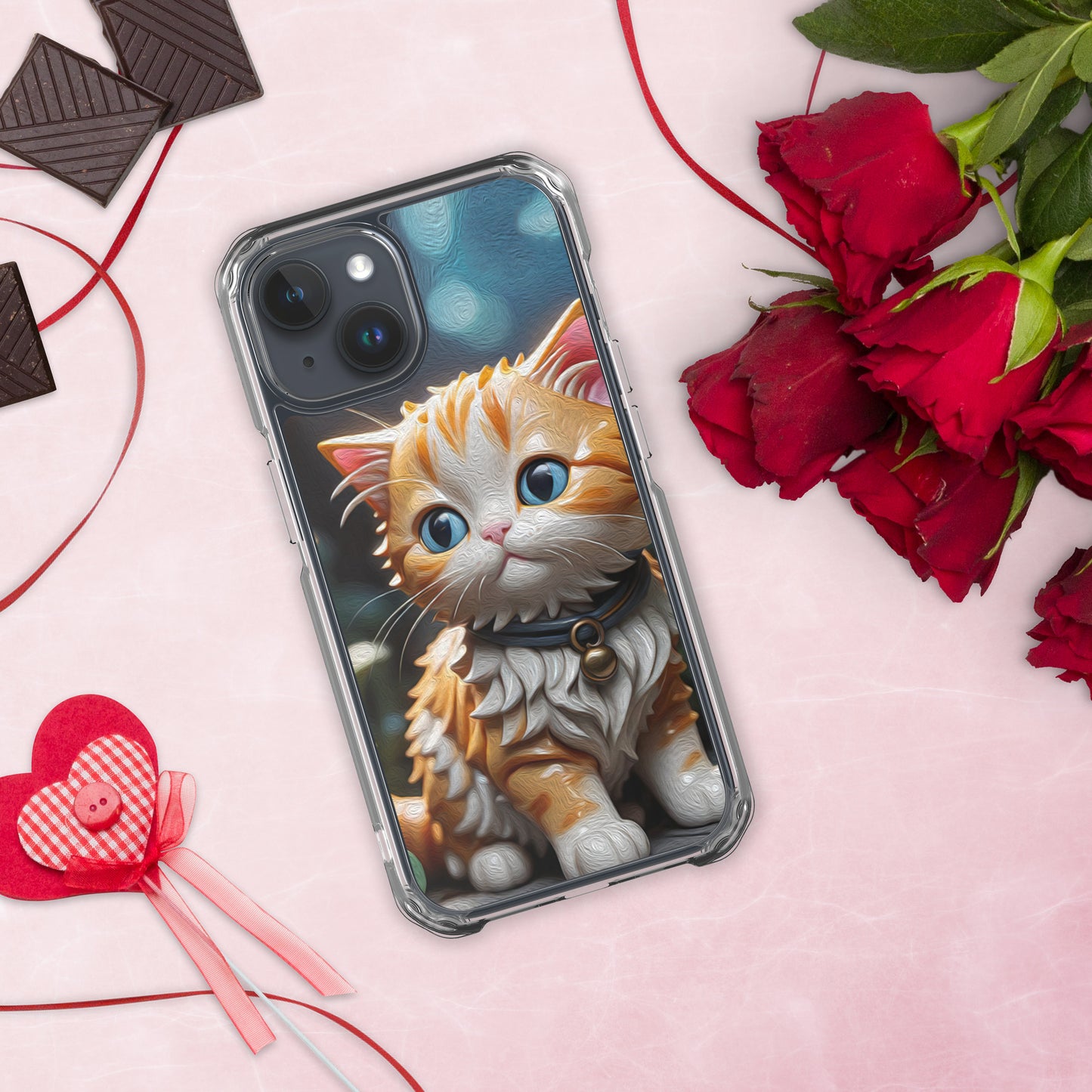 Phone Case: Kitty Kat Klear Kase for iPhone®