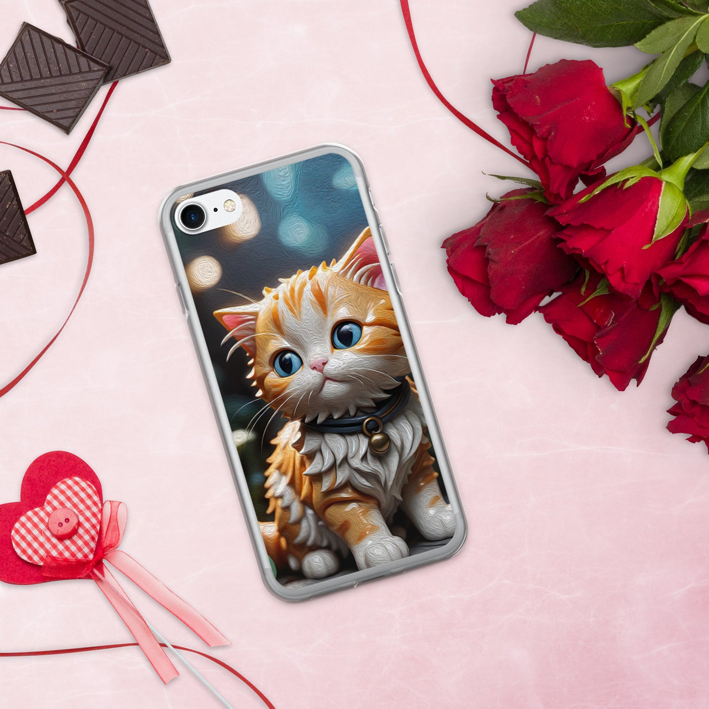 Phone Case: Kitty Kat Klear Kase for iPhone®