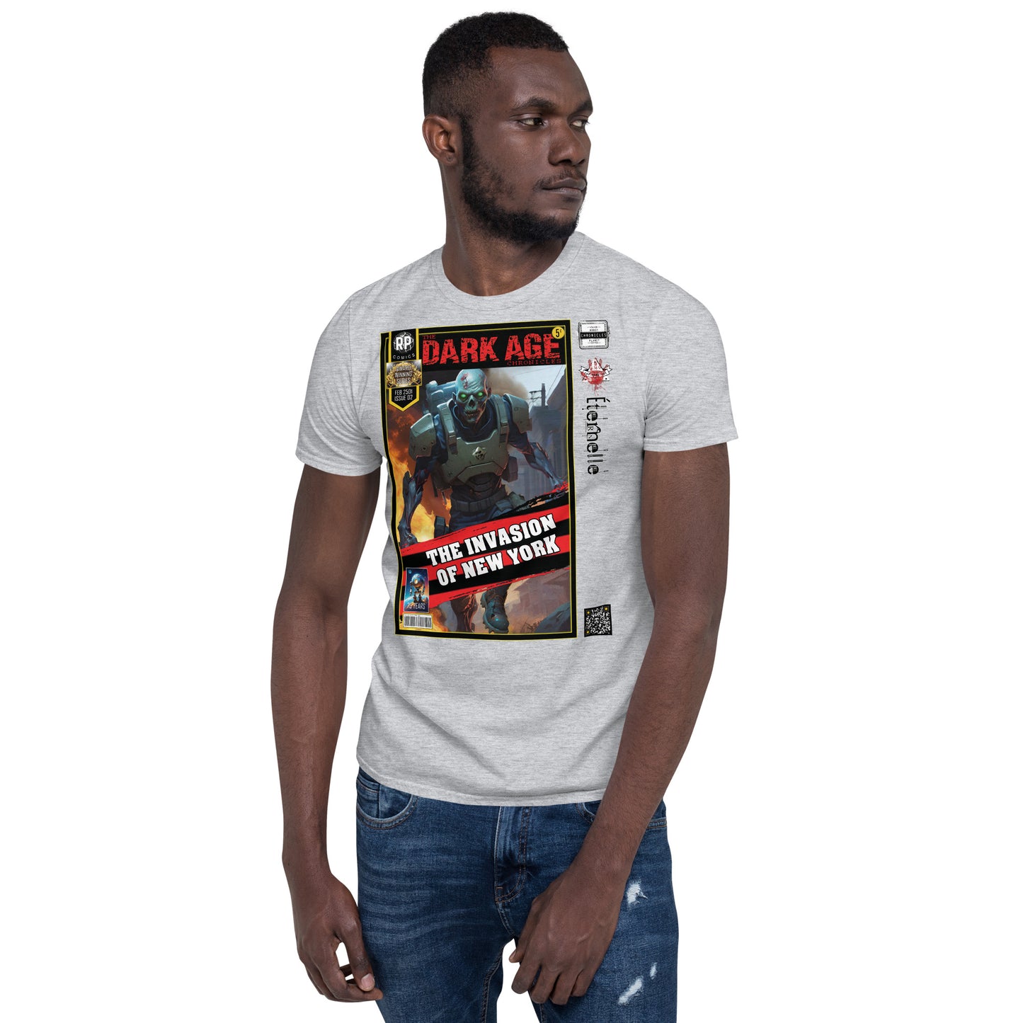 T-Shirt / Tshirt: The Dark Age: Éternelle Comics February 2501 Issue 02 - THE INVASION OF NEW YORK