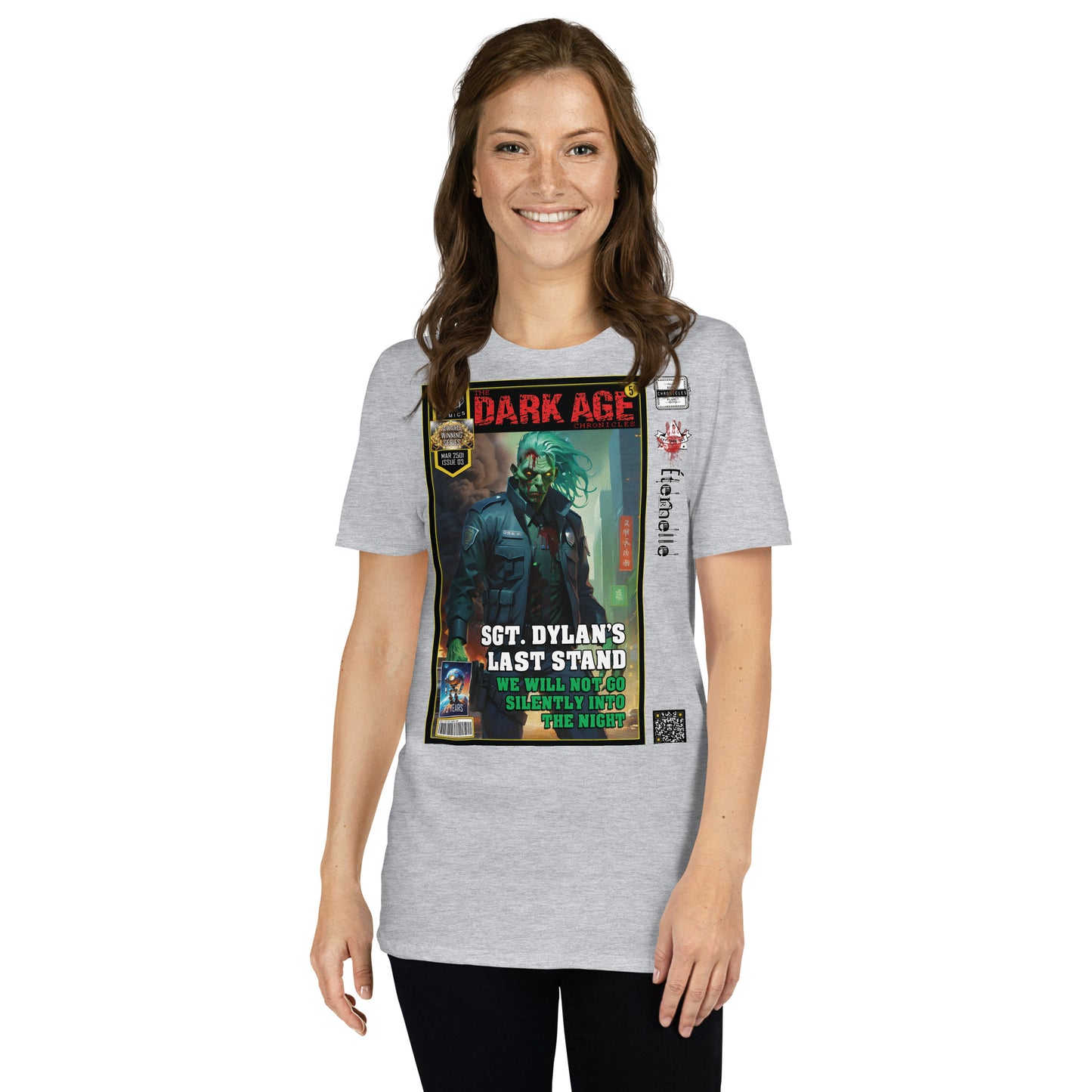 T-Shirt / Tshirt: The Dark Age: Éternelle Comics March 2501 Issue 03 - SGT. DYLAN'S LAST STAND