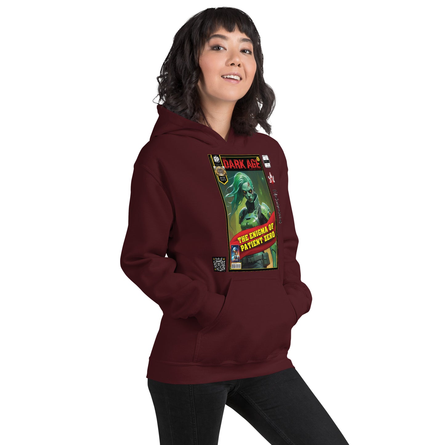 Robot Planet Unisex Hoodie / Hooded Top: The Dark Age: Éternelle Comics January 2501 Issue 01 - THE ENIGMA OF PATIENT ZERO