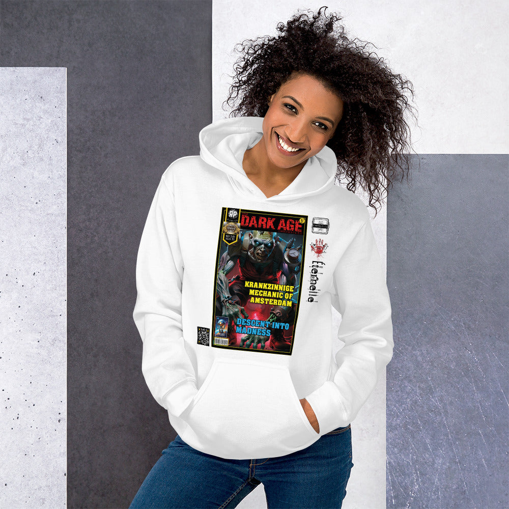 Robot Planet Unisex Hoodie / Hooded Top: The Dark Age: Éternelle Comics May 2501 Issue 05 - KRANKZINNIGE MECHANIC OF AMSTERDAM - DESCENT INTO MADNESS